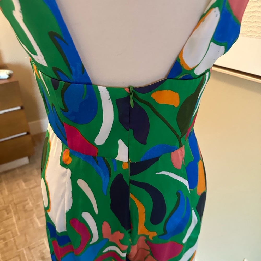 Zara Multicolor Floral Maxi Jumpsuit - Picture 10 of 10